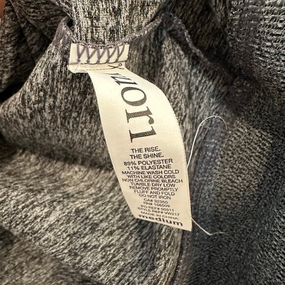 Vuori Eclipse Track Jacket Heather Grey Zip Up Athleisure Lightweight Medium - Picture 7 of 7